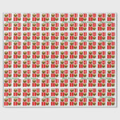 Cadeau État de Noël de papier d'emballage d'écrou de (Plat)