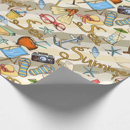 Cadeau Été Fun Wrapper Papier (Coin)