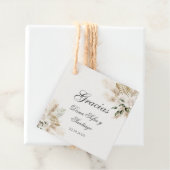 Cadeau Étiquettes Boho de Mariage pour cadeaux (En situation)