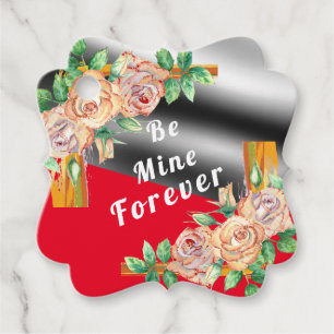 Cadeau Étiquettes cadeaux d'amour