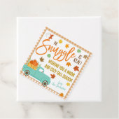 Cadeau Étiquettes cadeaux d'automne (En situation)