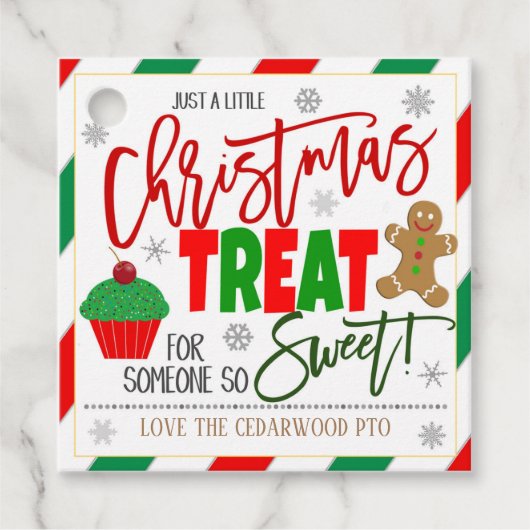 Cadeau Étiquettes cadeaux de Noël (Devant)