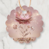 Cadeau Étiquettes Cadeaux Mandala Néon Élite (Dos)