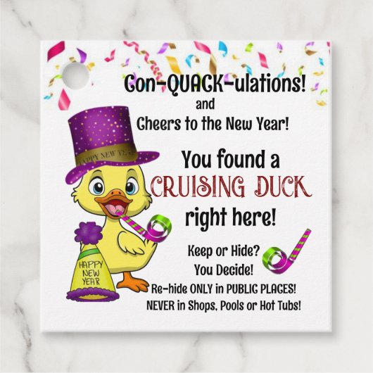 Cadeau Étiquettes carrées (Devant)