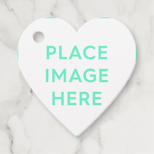 Cadeau Étiquettes cœurs (Devant)