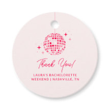 Étiquettes de cadeaux de fête de Bachelorette Fill