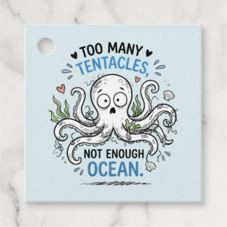 Cadeau Étiquettes de cadeaux de fête sur le thème de l'oc