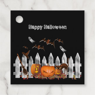 Cadeau Étiquettes de cadeaux effrayants mignons d'Hallowe