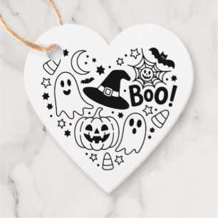 Cadeau Étiquettes de cadeaux Halloween, étiquettes de cad