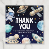 Cadeau Étiquettes de cadeaux pour astronaute de l'espace (Devant)