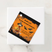 Cadeau Étiquettes de canard de croisière Halloween (En situation)