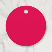 Cadeau Étiquettes de couleur modifiables fabriquées avec (Dos)
