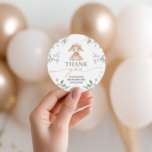 Cadeau Étiquettes de faveur de Baby Shower Some Bunny
