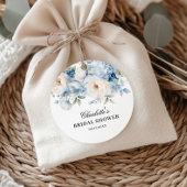 Cadeau Étiquettes de faveur de douche de mariage Fleurs B