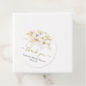 Cadeau Étiquettes de faveur de douche de mariage tropical (En situation)