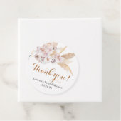 Cadeau Étiquettes de faveur de douche nuptiale boho d'her (En situation)