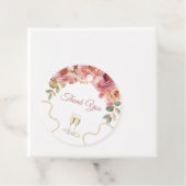 Cadeau Étiquettes de faveur de douche nuptiale Élegantes  (En situation)