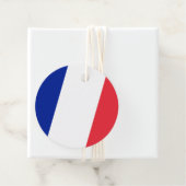 Cadeau Étiquettes de faveur de drapeau français (En situation)
