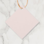 Cadeau Étiquettes de faveur de mariage à monogramme class (Dos)