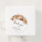 Cadeau Étiquettes de faveur pour douche de mariée d'autom (En situation)