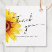 Cadeau Étiquettes de faveur pour une douche de mariée. (Dos)