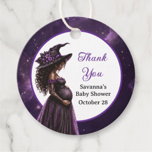Cadeau Étiquettes de Faveurs de Baby Shower pour Sorcière