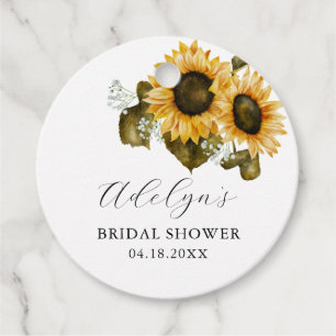 Cadeau Étiquettes de Faveurs de Mariage Champêtre avec To