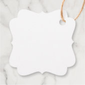 Cadeau Étiquettes de mariage verdure pour souvenirs (Dos)