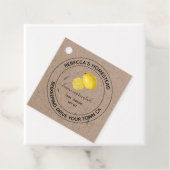 Cadeau Étiquettes de pot de conserve en papier kraft pour (En situation)