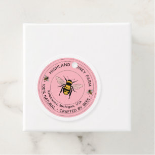 Cadeau Étiquettes de pot de miel, maman à abeille, étique
