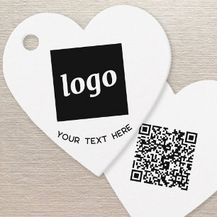 Cadeau Étiquettes de prix d'entreprise avec texte de logo
