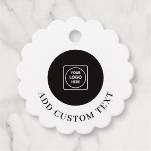 Cadeau Étiquettes de prix texte logo Kraft entreprise