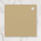 Cadeau Étiquettes de remerciement Tropical Pink Protea (Dos)