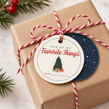 Étiquettes d'échange de cadeaux pour la fête des c