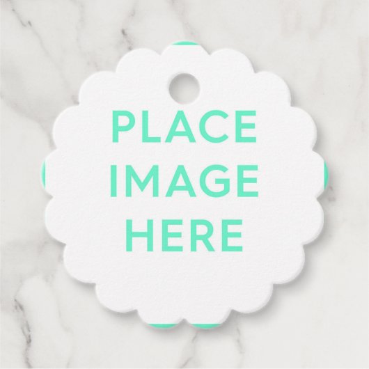 Cadeau Étiquettes échancrées (Devant)