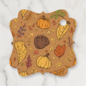 Cadeau Étiquettes fantaisies (Dos)