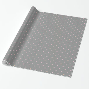 Cadeau Étoiles dans les coeurs sur papier d'enveloppement