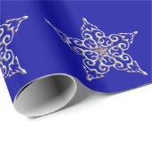 Cadeau Étoiles Iridescentes enveloppant papier (Coin rond)