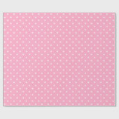 Cadeau Étoiles roses enveloppant papier (Plat)
