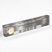 Cadeau Exécutif Classique Tone Desk Nom Plaque
