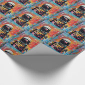 Cadeau Explorateur cosmique #2 Papier d'enveloppement d'a (Coin)