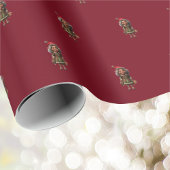 Cadeau Fabuleux papier d'enveloppement des elfes de Noël