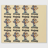 Cadeau Faire du papier d'enveloppement fou (Plat)