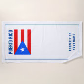 Cadeau fait sur commande de serviette de plage de (Devant)