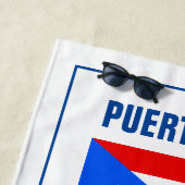 Cadeau fait sur commande de serviette de plage de (En situation)