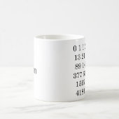 Cadeau fait sur commande de tasse d'ordre de (Centre)