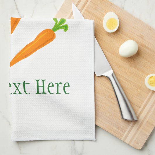 Cadeau fait sur commande végétal de serviette de (Quart Plié)