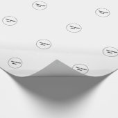 Cadeau Faites votre d'un papier enveloppé par sorte (Coin)