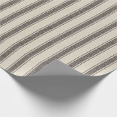 Cadeau Farmhouse moderne Papier à enveloppement rustique (Coin)