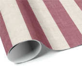 Cadeau Farmhouse moderne Papier à enveloppement rustique (Coin rond)